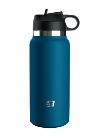 Мастурбатор-вагина в синей колбе F*ck Flask - Pipedream - в Архангельске купить с доставкой