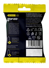 Ультратонкие презервативы Ganzo Ultra thin в мягкой упаковке - 3 шт. - Ganzo - купить с доставкой в Архангельске