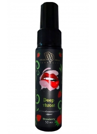 Спрей для горла Deep Throat с десенсибилизирующим эффектом и вкусом клубники - 50 мл. - БиоМед - купить с доставкой в Архангельске