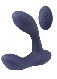 Синий массажер простаты с двумя моторами P-Bliss - Lola Games - в Архангельске купить с доставкой