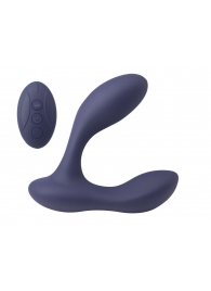 Синий массажер простаты с двумя моторами P-Bliss - Lola Games - в Архангельске купить с доставкой