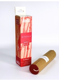Низкотемпературная свеча для тактильной практики Wax Play To Blaze - Lola Games - купить с доставкой в Архангельске