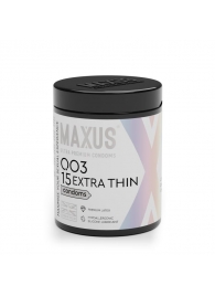 Экстремально тонкие презервативы MAXUS 003 Extra Thin - 15 шт. - Maxus - купить с доставкой в Архангельске
