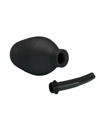 Черный анальный душ с гибким наконечником - Baile - купить с доставкой в Архангельске