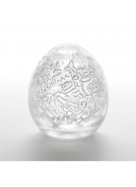 Мастурбатор-яйцо Keith Haring EGG PARTY - Tenga - в Архангельске купить с доставкой