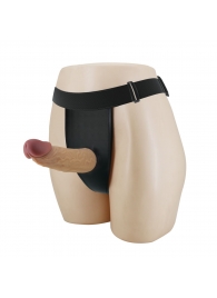 Полый страпон на регулируемых трусиках Houston - 17,5 см. - Baile - купить с доставкой в Архангельске