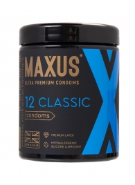 Классические презервативы MAXUS Classic - 12 шт. - Maxus - купить с доставкой в Архангельске