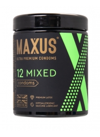 Презервативы MAXUS Mixed - 12 шт. - Maxus - купить с доставкой в Архангельске