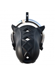 Черный замок верности Extreme Silicone Cock Blocker - Pipedream - купить с доставкой в Архангельске