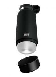 Черный мастурбатор в виде бутылки Fap Flask - Pipedream - в Архангельске купить с доставкой
