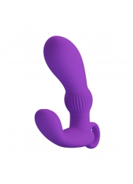 Фиолетовый вибромассажёр для массажа простаты Cayla - 11,2 см. - Baile - в Архангельске купить с доставкой