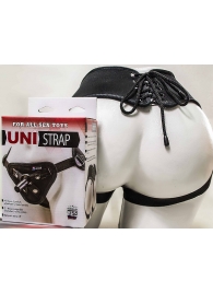 Универсальные трусики Harness UNI strap с корсетом - LOVETOY (А-Полимер) - купить с доставкой в Архангельске