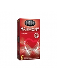 Гладкие презервативы Domino Harmony - 6 шт. - Domino - купить с доставкой в Архангельске