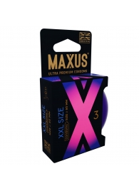 Презервативы Maxus XXL увеличенного размера - 3 шт. - Maxus - купить с доставкой в Архангельске