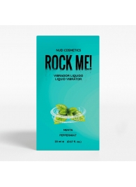Жидкий вибратор Nuei Rock Me! с ароматом мяты - 20 мл. - Nuei cosmetics - купить с доставкой в Архангельске