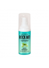 Жидкий вибратор Nuei Rock Me! с ароматом мяты - 20 мл. - Nuei cosmetics - купить с доставкой в Архангельске