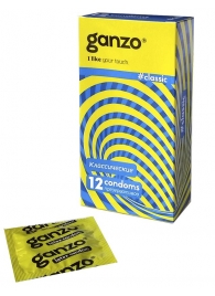 Классические презервативы с обильной смазкой Ganzo Classic - 12 шт. - Ganzo - купить с доставкой в Архангельске