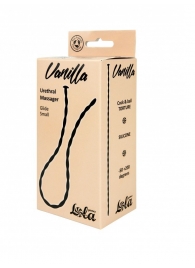 Черный уретральный массажер Glide Small - 30 см. - Lola Games - купить с доставкой в Архангельске