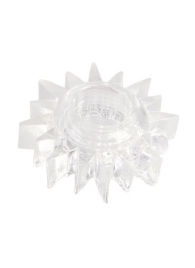 Прозрачное гелевое эрекционное кольцо-солнце - Toyfa Basic - в Архангельске купить с доставкой