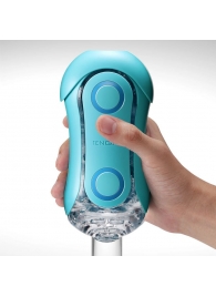 Голубой мастурбатор Tenga Flip ORB Ocean - Tenga - в Архангельске купить с доставкой
