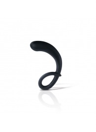 Черный массажер простаты Curving Curt - 13 см. - MyStim - купить с доставкой в Архангельске