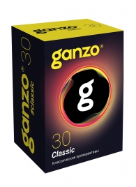 Классические презервативы с обильной смазкой Ganzo Classic - 30 шт. - Ganzo - купить с доставкой в Архангельске
