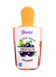 Охлаждающий бальзам для губ «Томный поцелуй» с ароматом черной смородины - 5 мл. - ToyFa - купить с доставкой в Архангельске