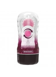 Прозрачный текстурированный мастурбатор Vacuum Cup Masturbator Black Hole - Baile - в Архангельске купить с доставкой