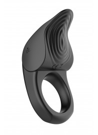 Черное эрекционное виброкольцо Vibro Lust Ring - MALESATION - в Архангельске купить с доставкой