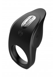 Черное эрекционное виброкольцо Vibro Lust Ring - MALESATION - в Архангельске купить с доставкой