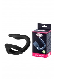 Эрекционное кольцо с вибровтулкой Discovery - MALESATION - в Архангельске купить с доставкой