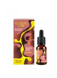 Капли с согревающим эффектом Passion Drips Warming - 15 мл. - Pleasure Lab - купить с доставкой в Архангельске