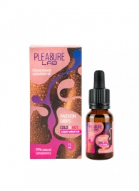 Жидкий вибратор Passion Drips Cold n Hot - 15 мл. - Pleasure Lab - купить с доставкой в Архангельске