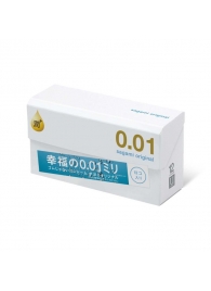 Увлажнённые презервативы Sagami Original 0.01 Extra Lub - 12 шт. - Sagami - купить с доставкой в Архангельске