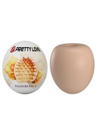 Бежевый мастурбатор-яйцо Pleasure Egg II - Baile - в Архангельске купить с доставкой