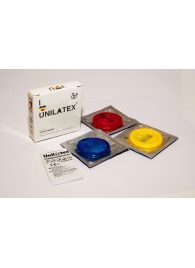 Разноцветные ароматизированные презервативы Unilatex Multifruits - 3 шт. - Unilatex - купить с доставкой в Архангельске