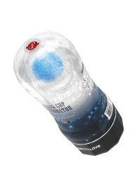 Прозрачный текстурированный мастурбатор Vacuum Cup Masturbator Planet - Baile - в Архангельске купить с доставкой