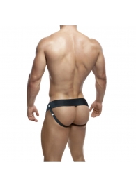 Телесный фаллопротез на черных эластичных ремнях 7 Inch Hollow Strap On - 17 см. - Blush Novelties - купить с доставкой в Архангельске