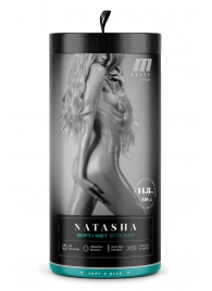 Мастурбатор-вагина с вибрацией Soft   Wet Natasha Realistic Beige Masturbator - Blush Novelties - в Архангельске купить с доставкой