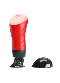 Мастурбатор-вагина Delia с вибрацией и присоской - Baile - в Архангельске купить с доставкой