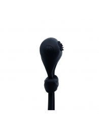 Чёрное лассо на пенис с вибрацией - Baile - в Архангельске купить с доставкой