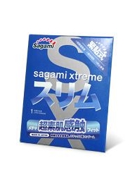 Презерватив Sagami Xtreme FEEL FIT 3D - 1 шт. - Sagami - купить с доставкой в Архангельске