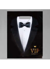 Пакет «Смокинг VIP» полиэтиленовый с вырубной ручкой (30х40 см) - UPAK LAND - купить с доставкой в Архангельске