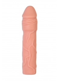 Телесная удлиняющая насадка с подхватом - 19 см. - ToyFa - в Архангельске купить с доставкой