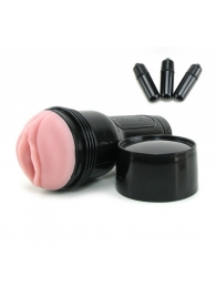 Мастурбатор-вагина Fleshlight - Vibro Pink Lady Touch с вибрацией - Fleshlight - в Архангельске купить с доставкой