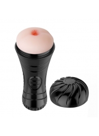 Мастурбатор-анус в колбе с 7 уровнями вибрации и выносным пультом - Baile - в Архангельске купить с доставкой