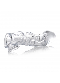 Прозрачная насадка для увеличения члена 2 Inch Clear Extender Sleeve - XR Brands - в Архангельске купить с доставкой