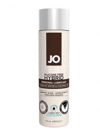Водно-масляный лубрикант с охлаждающим эффектом JO Silicon free Hybrid Lubricant COOLING - 120 мл. - System JO - купить с доставкой в Архангельске