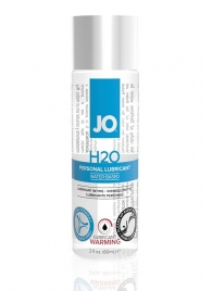 Возбуждающий лубрикант на водной основе JO Personal Lubricant H2O Warming - 60 мл. - System JO - купить с доставкой в Архангельске