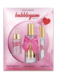 Набор средств для массажа и ласк Bubblegum Play Kit - Bijoux Indiscrets - купить с доставкой в Архангельске